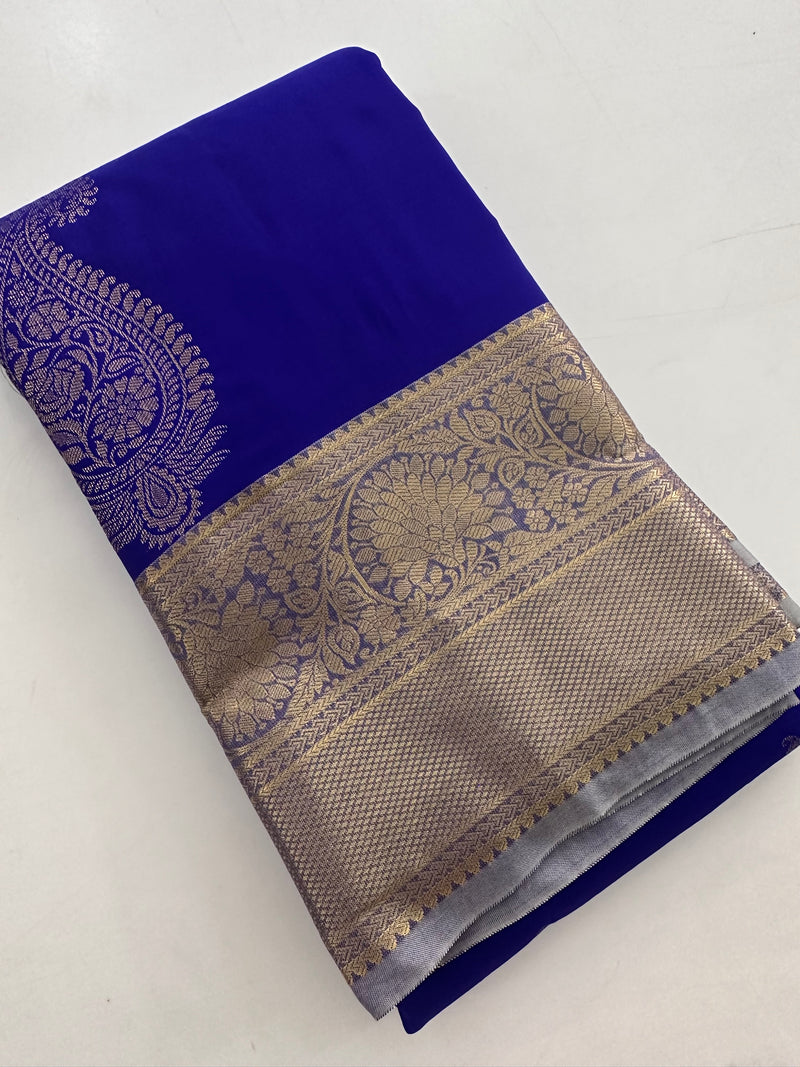 Semi Kanchi Silk Saree-J22