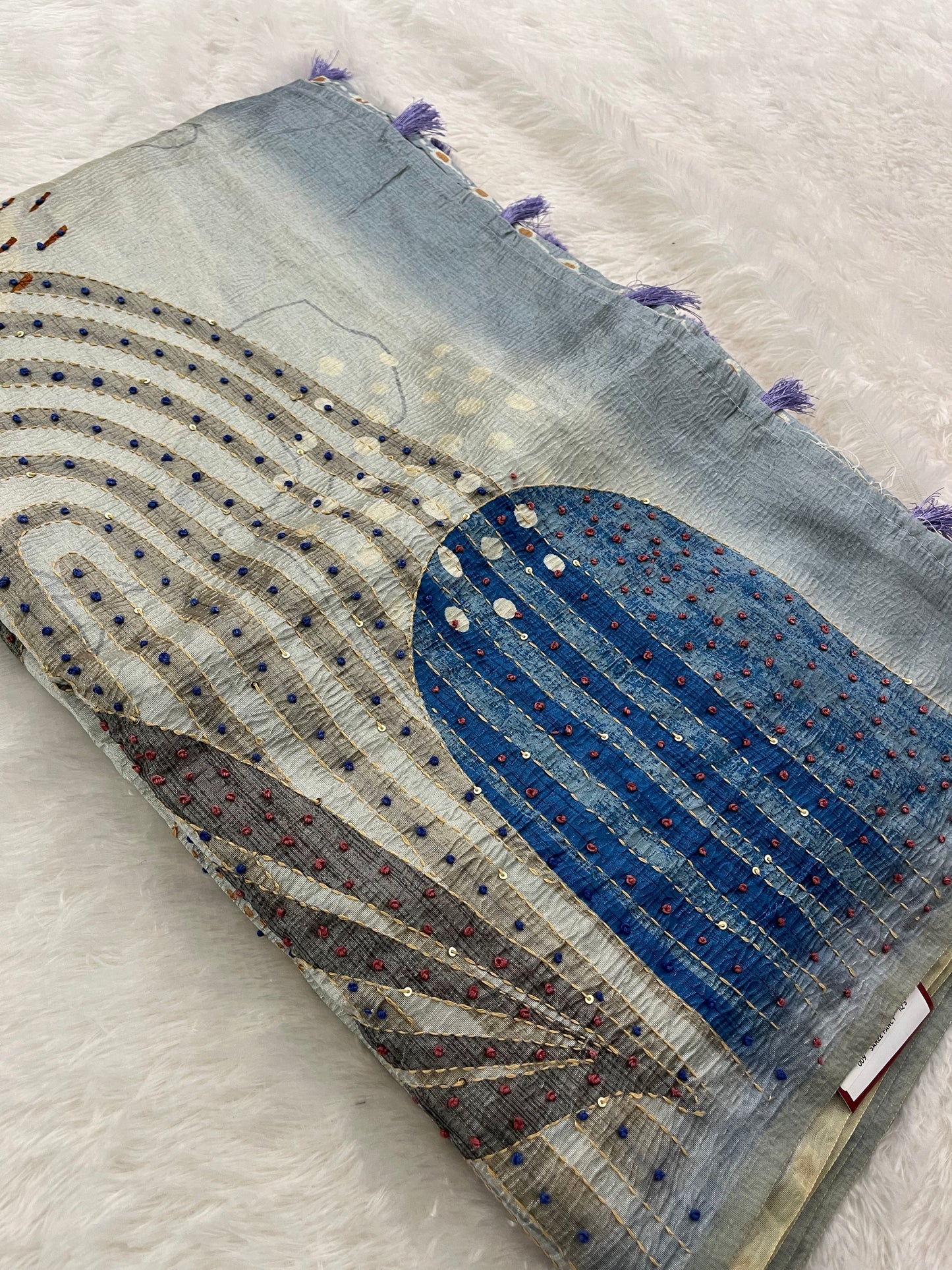 Knot Work Fancy Saree-F17