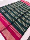 Semi Crepe Fancy Sarees🌹AU18