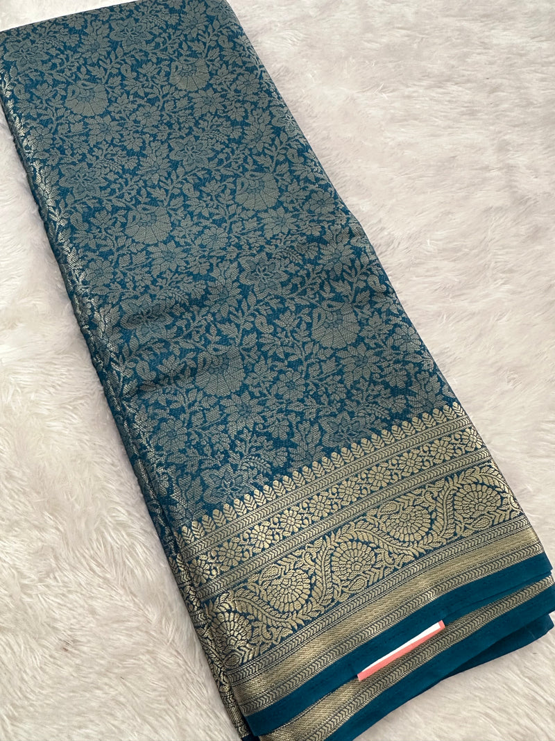 Banarsi Georgette Brocade-JU8