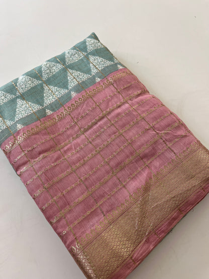 Dola crape silk