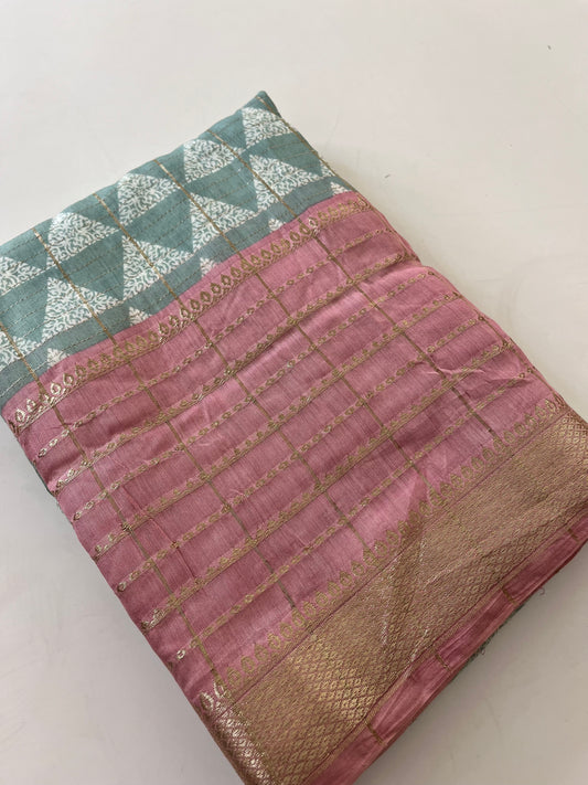 Dola crape silk