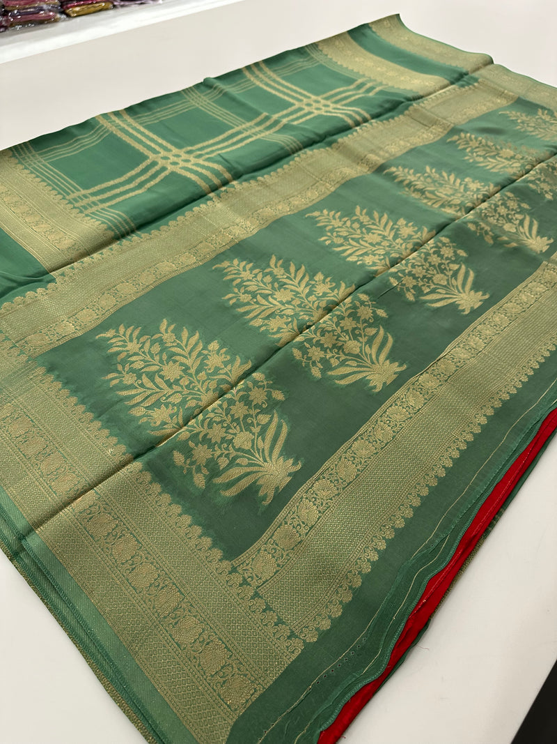 Premium Semi Mysore silk🌹-AU9