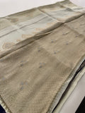 Cut Dana Work Border Chinnon Saree -AU6