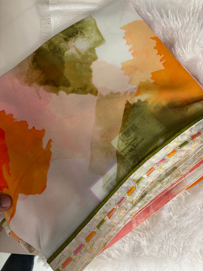 Premium Chiffon Multi Print