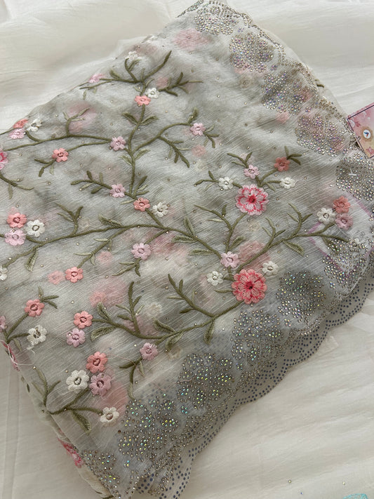 Organza Work Fancy -M23