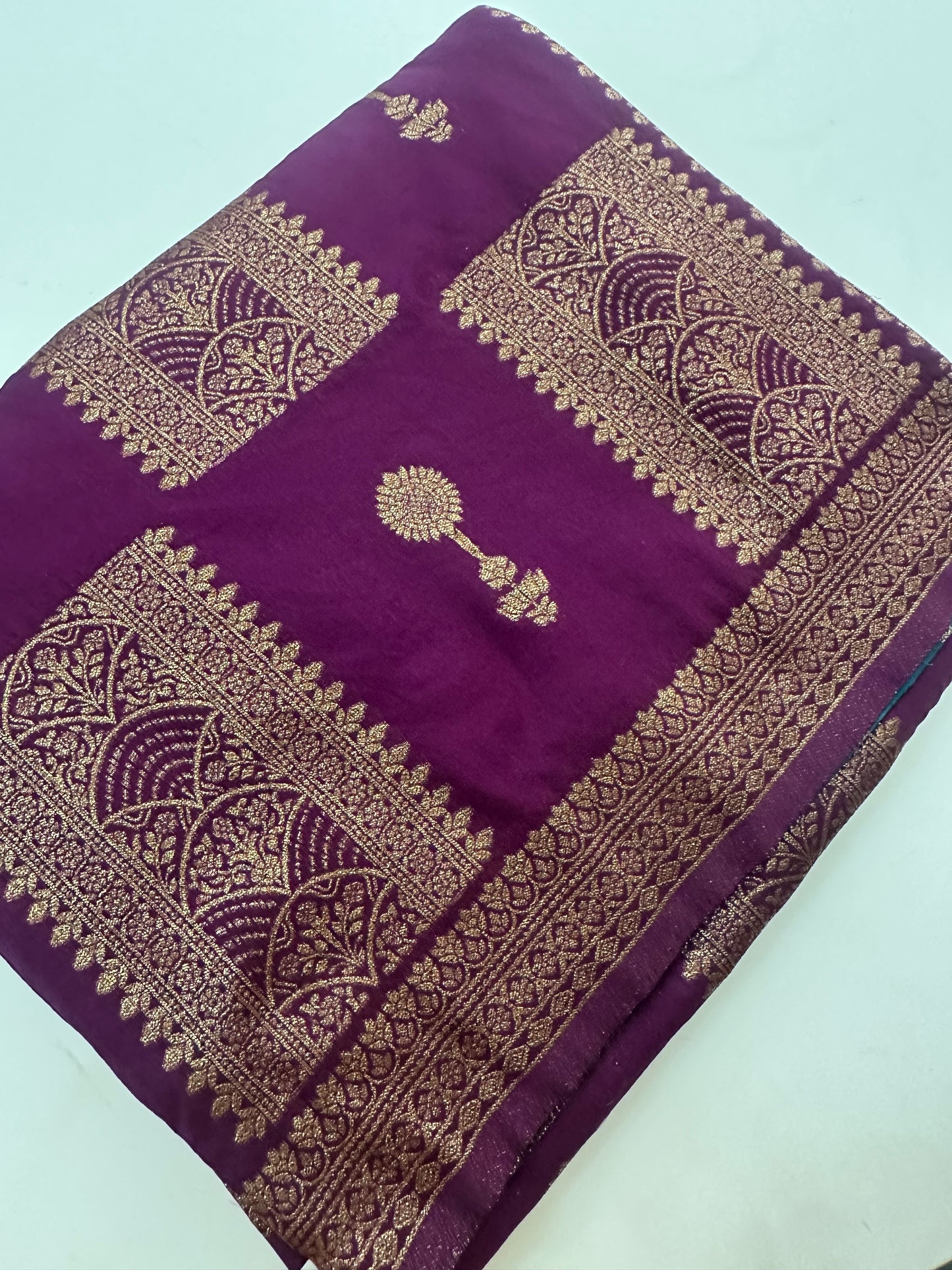 Kalamkari Tussar Printed-M26