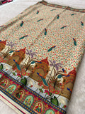 Pashmina kalamkari-M14