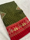 Crush Patola Fancy Saree-JU5