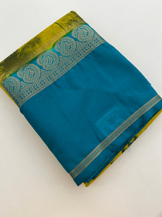 Digital printed crape fancy