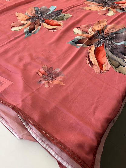 Crape Chiffon Small Butta