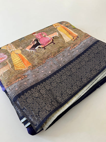 Crush Tussar  Designer