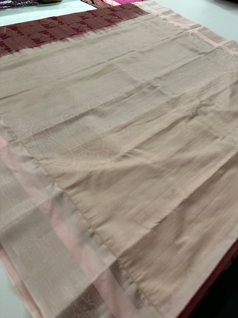 Kuttu Kanchi Tissue Semi Silk🌹-AU6