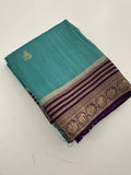 Cut Dana Work Border Chinnon Saree -AU6