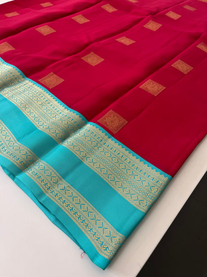 Pure Kanchi Puram silk saree