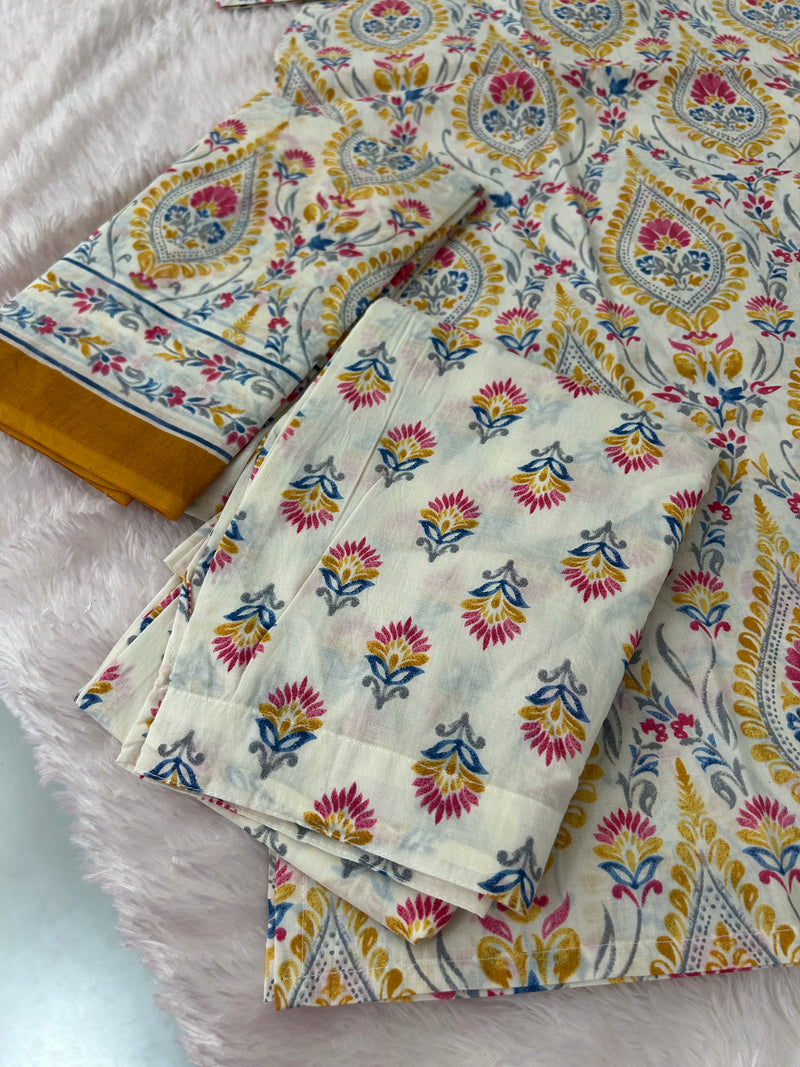 3Pc Kurti cotton kurti set