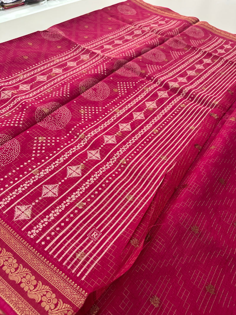 Tussar Fancy Saree -J22