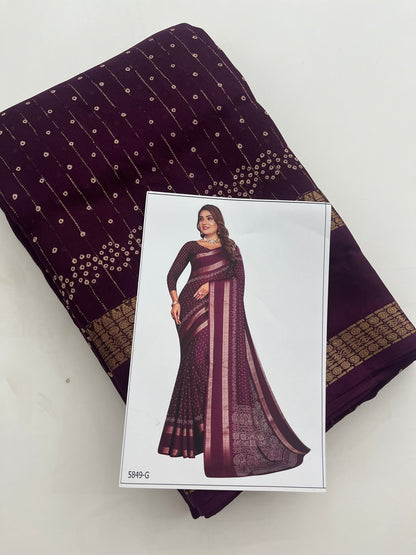 Tussar Silk Print