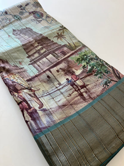 Designer Tussar Fancy