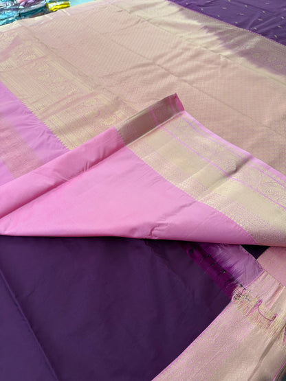 Semi Kanchi Silk Saree