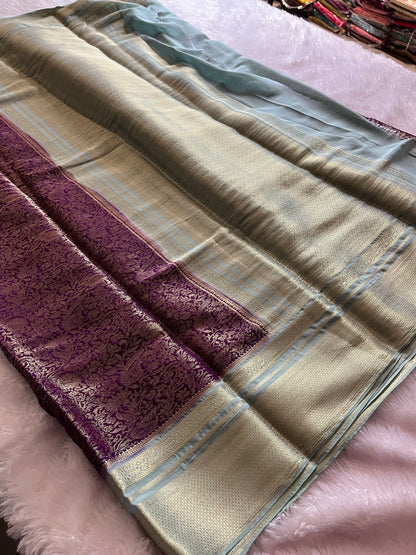 Banarasi Brocade soft silk