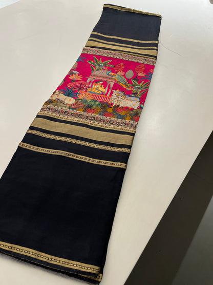 Designer Printed Crape