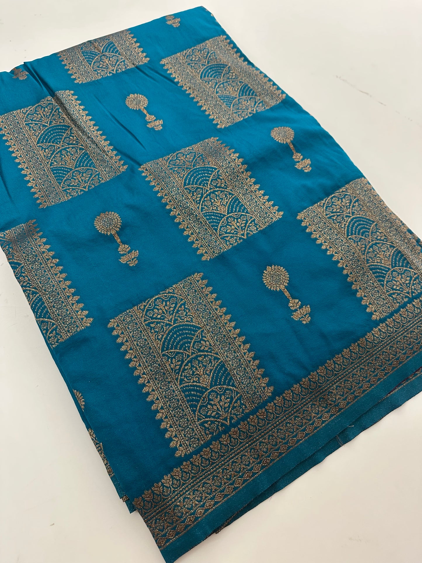 Kalamkari Tussar Printed-M26