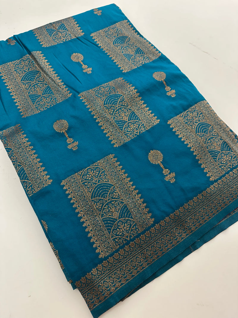 Kalamkari Tussar Printed-M26