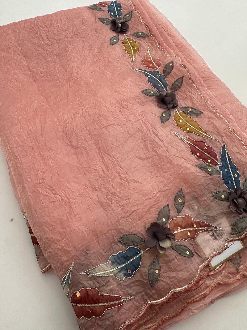 Organza Fancy Applique-J25