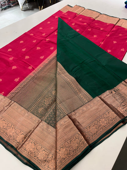 Pure Mix  Silk Saree