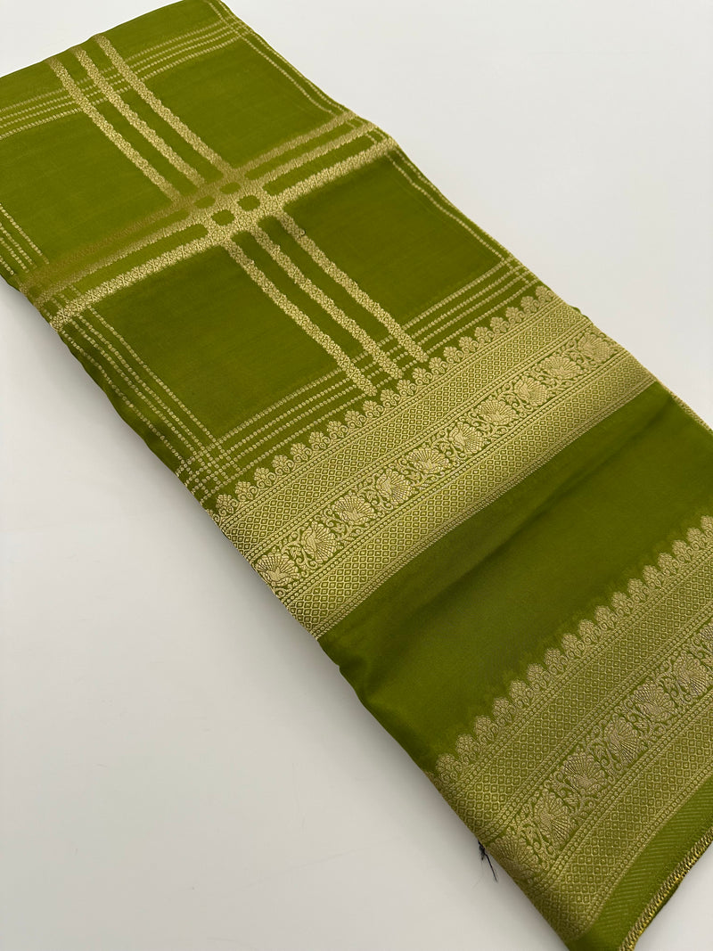 Premium Semi Mysore silk🌹-AU9
