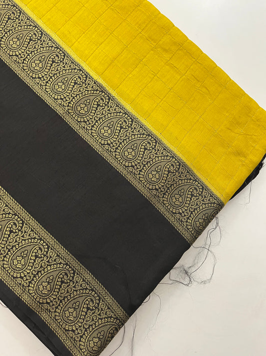 Dupion silk saree