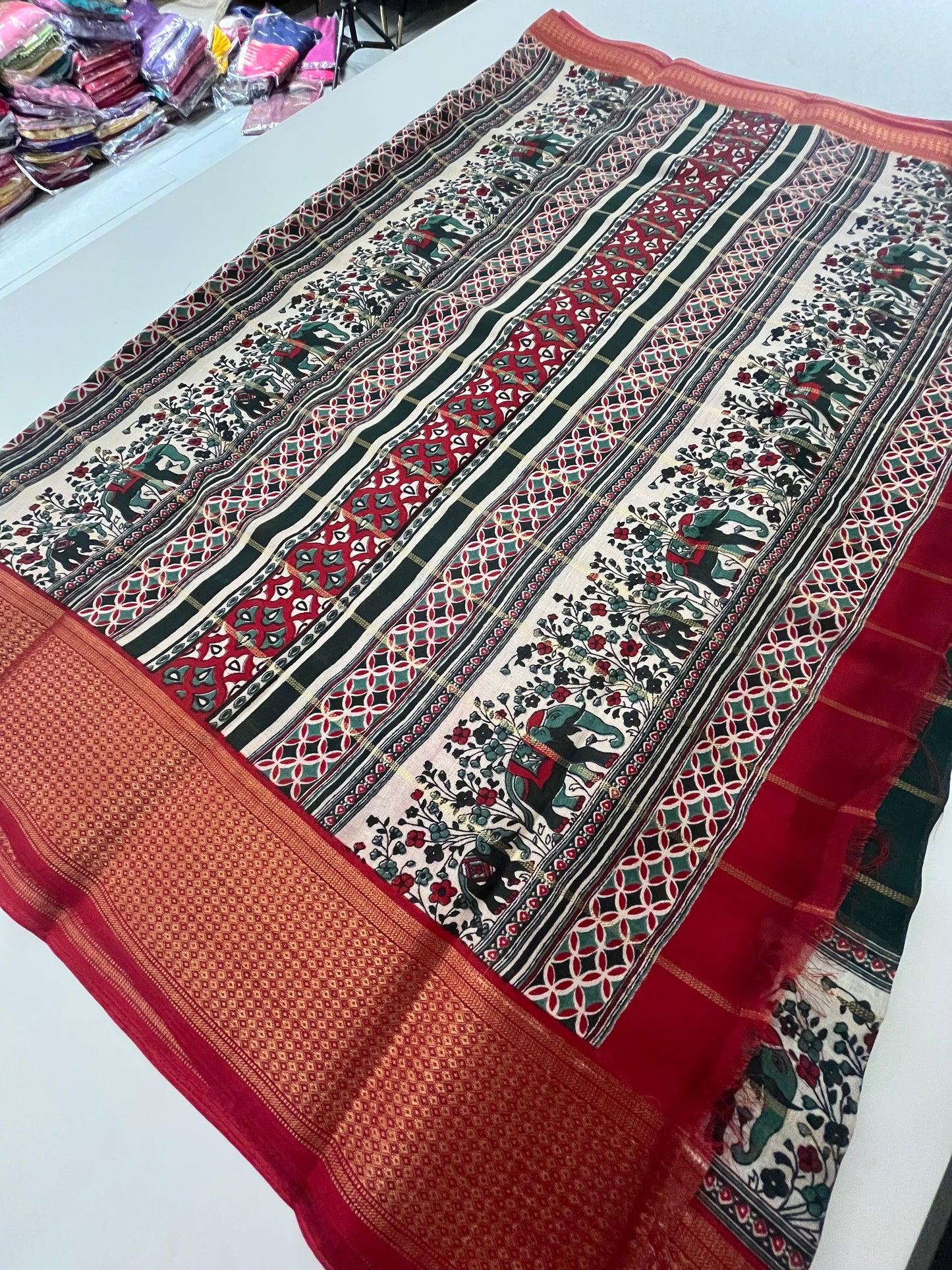 Kalamkari Chiffon
