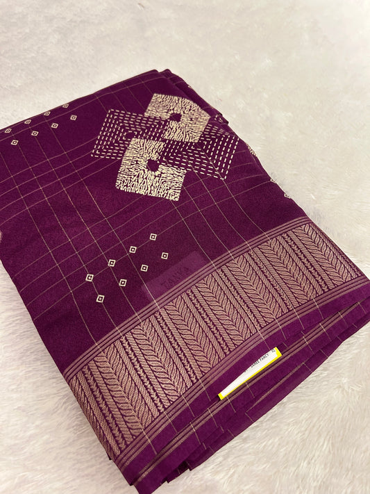 Tussar Chiffon