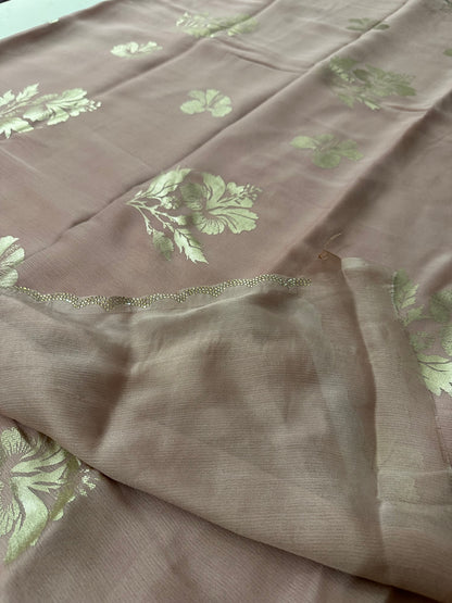 Foil Print Chiffon-J2