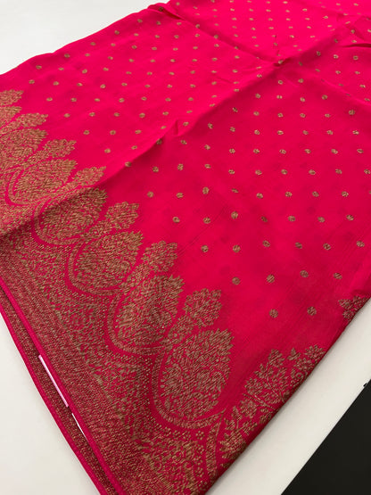 Designer jute silk