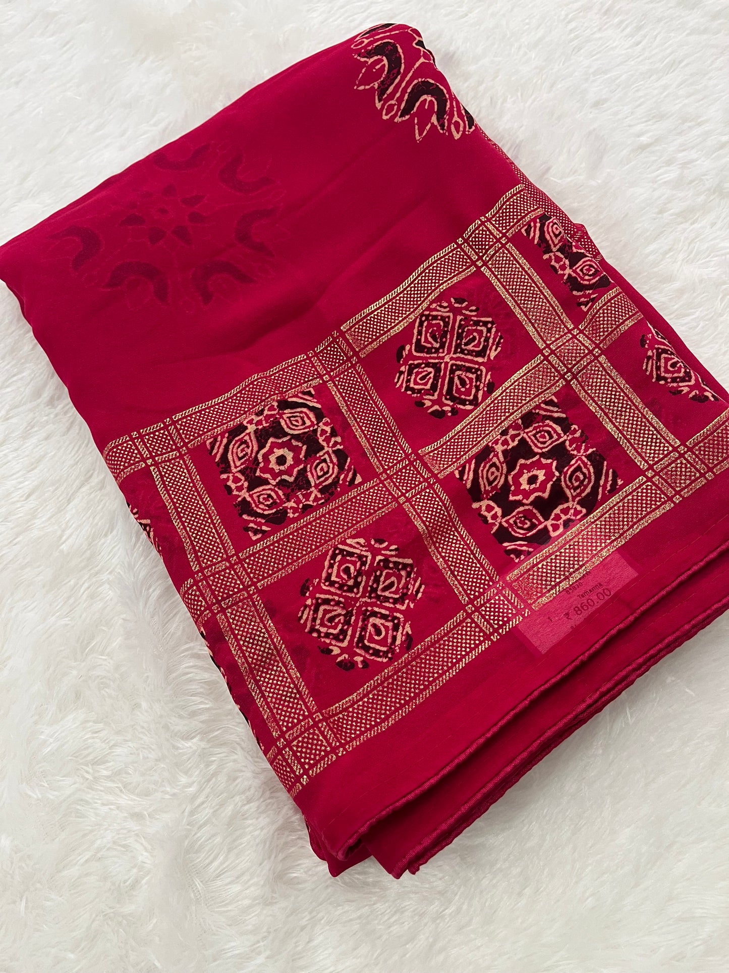 Bandhini Crape Chiffon