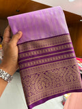 Semi Kanchi Silk Saree-JU31