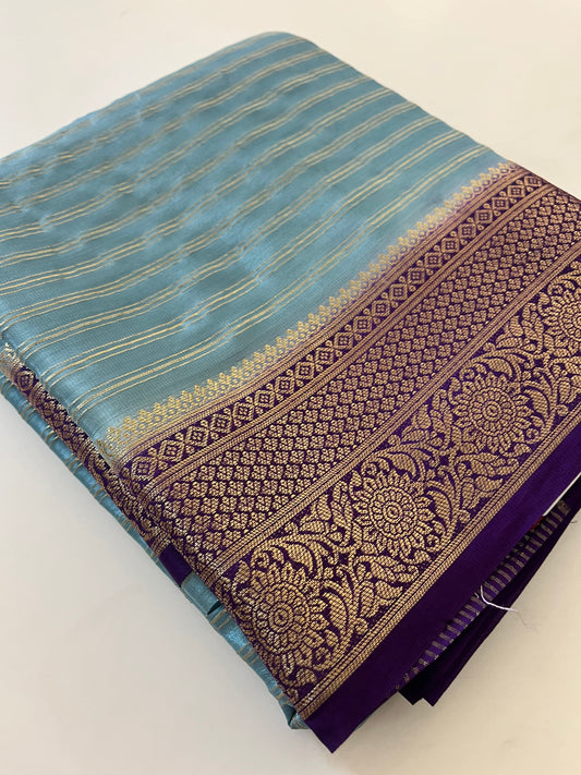 Designer Crape silk saree