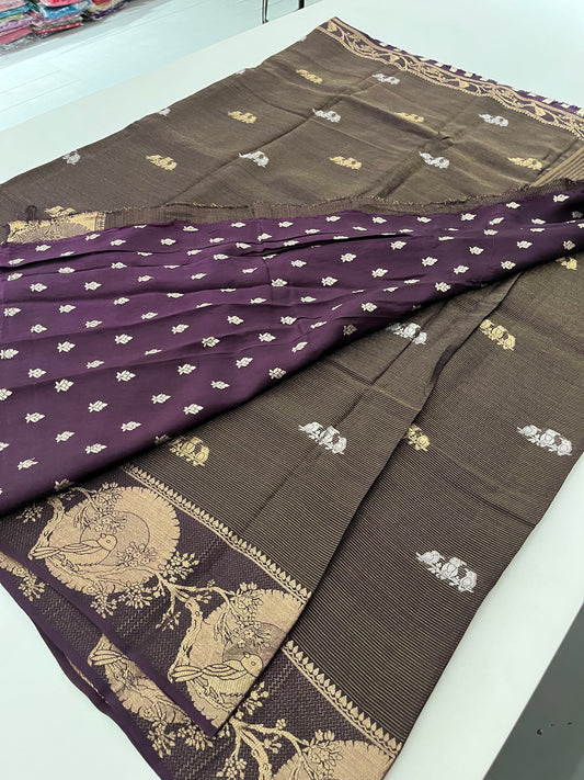 Ju4 Banarasi Silk