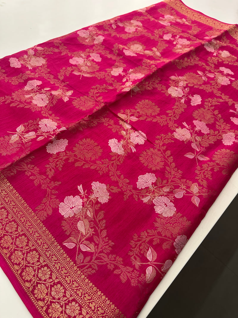 Tussar Fancy New Prints-J18