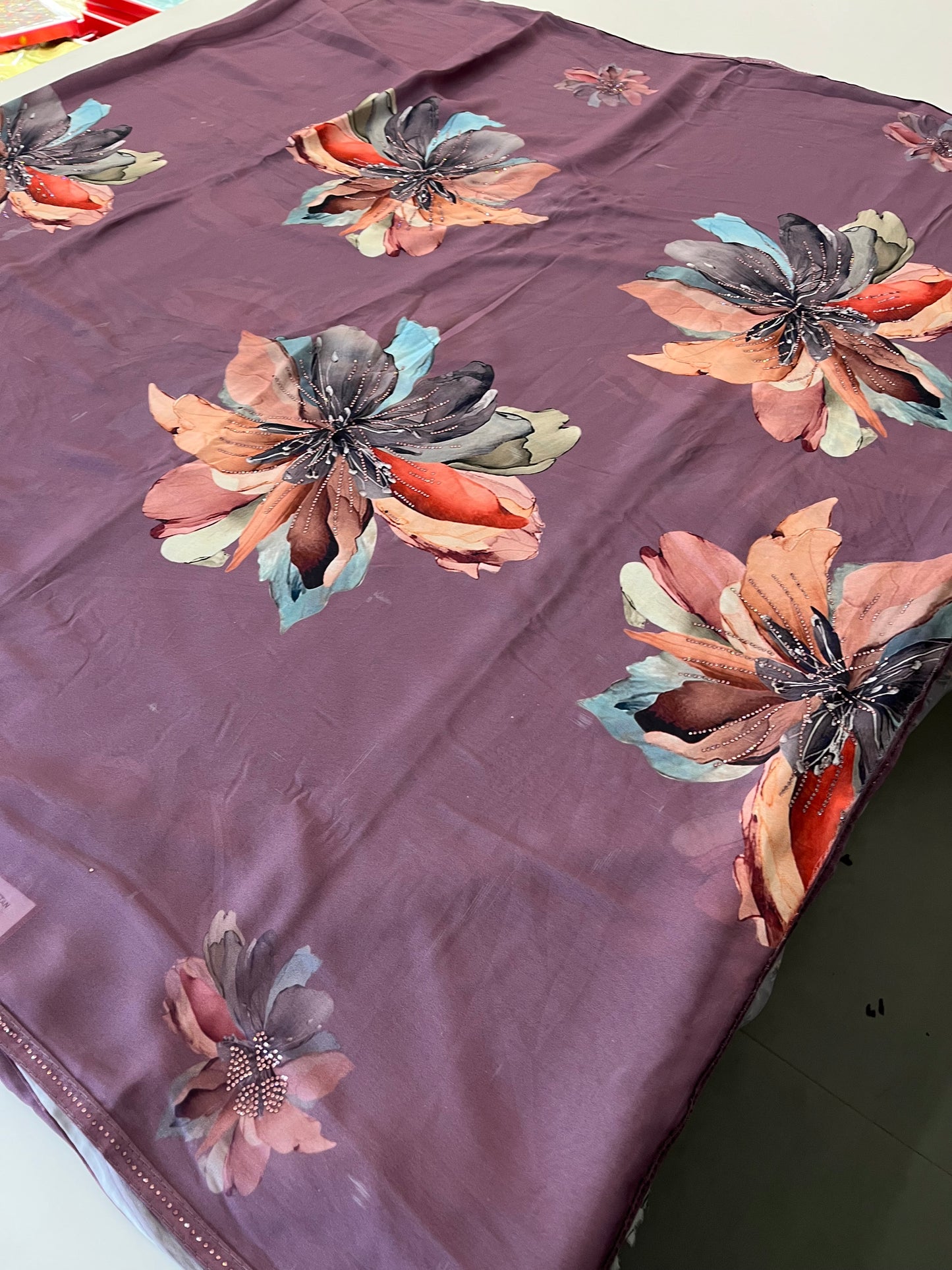 Crape Chiffon Small Butta