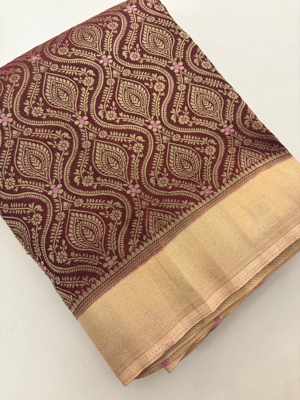 Brocade Crush Crape Georgette-J24