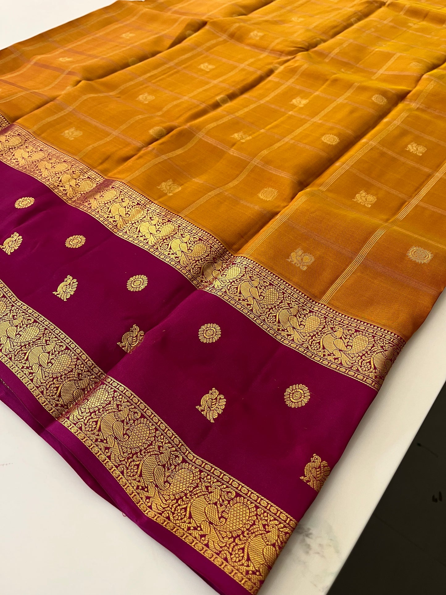 Pure Kanchi Puram silk saree
