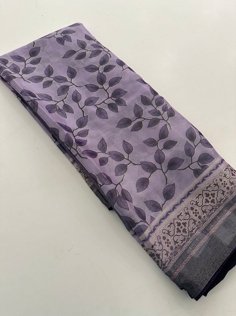 Brosso Fancy Leaf Printed-J18