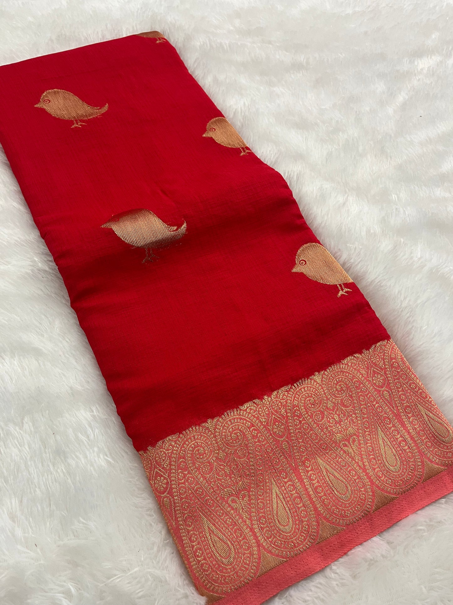 Crape Sparrow Buttas Fancy -F8