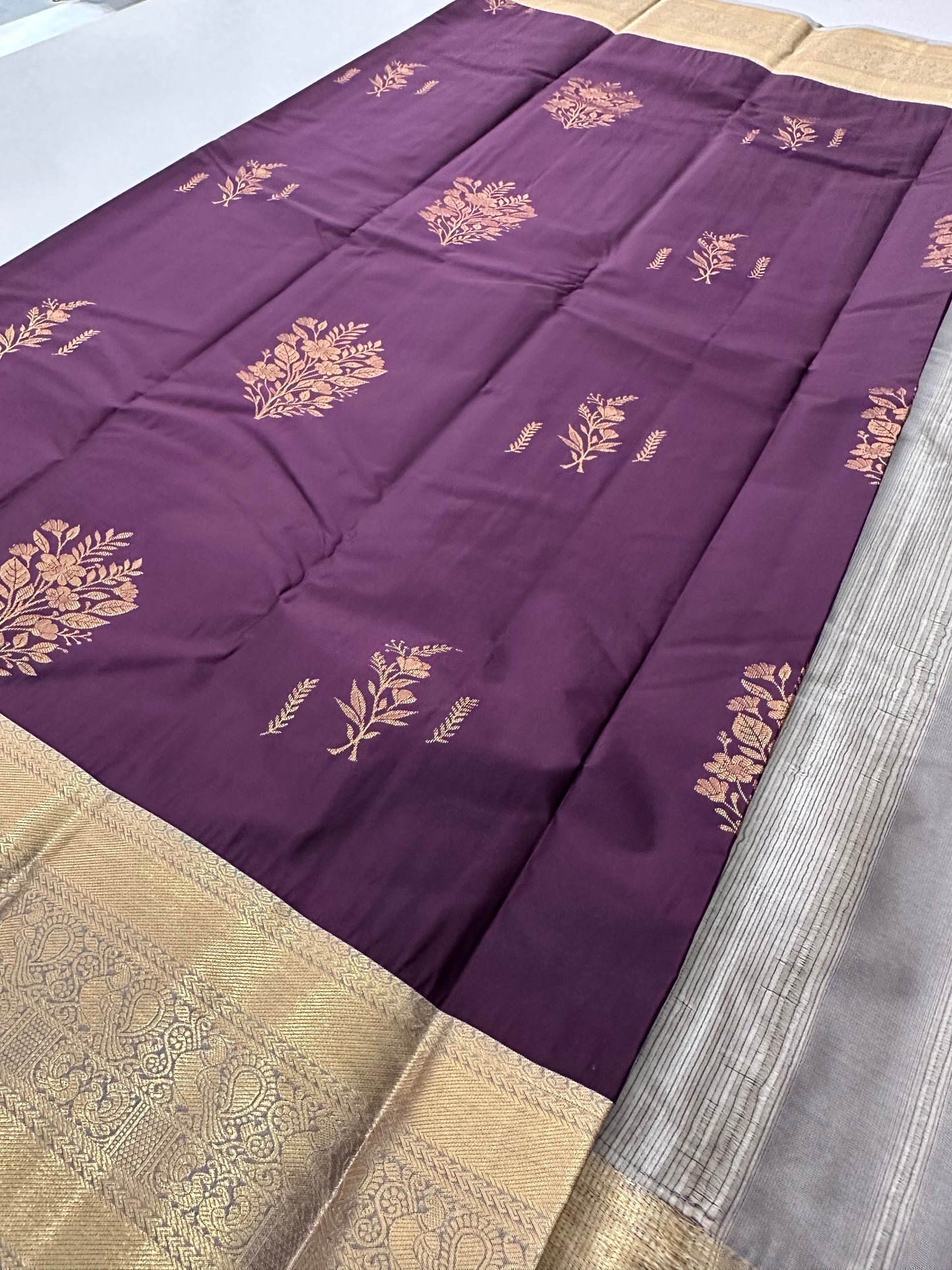 Semi Kanchi Silk Saree