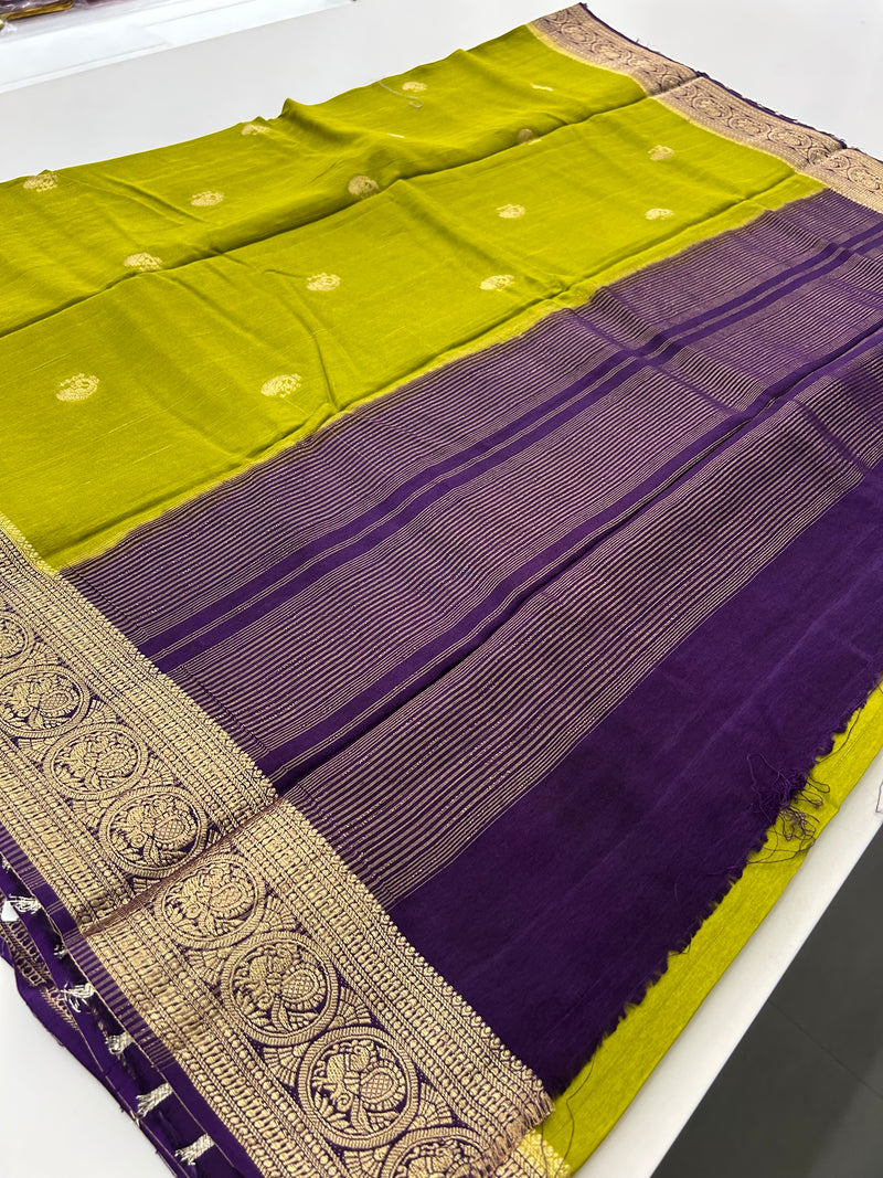 Premium Tussar Fancy Saree-J9