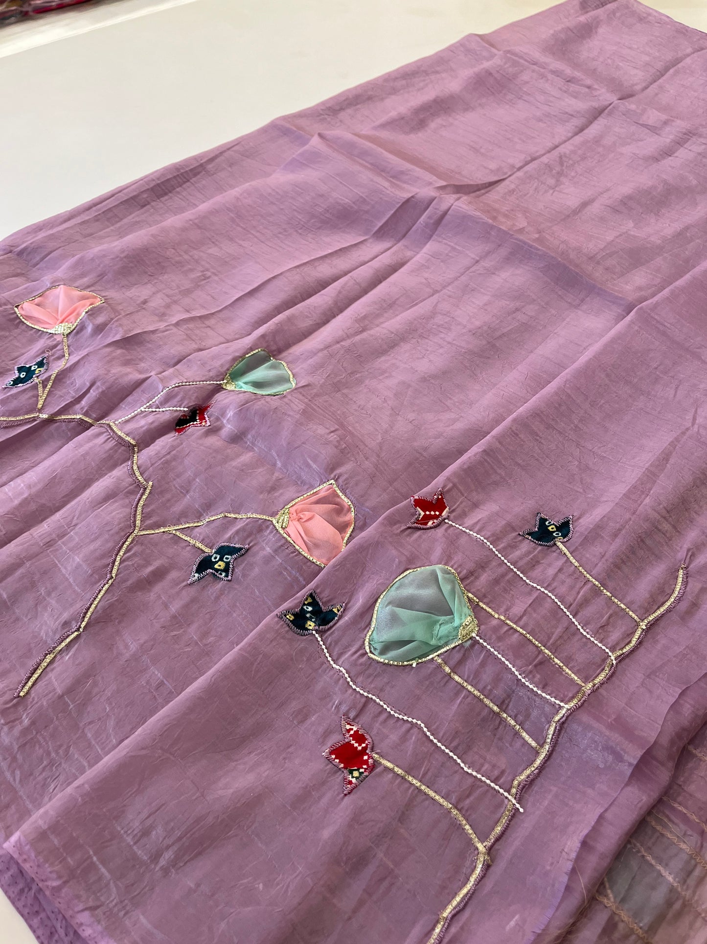 Soft organza designer fancy