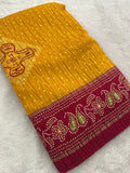 Crush Patola Fancy Saree-JU5